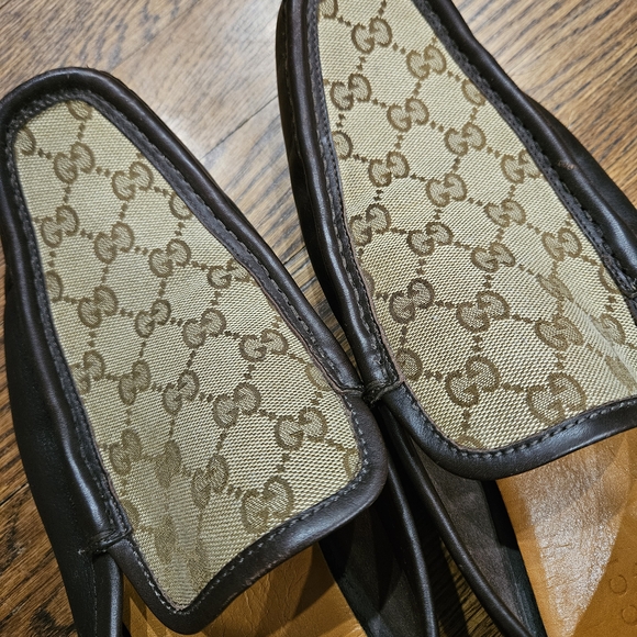 Gucci Men's Brown Guccisima Loafers - Picture 2 of 12